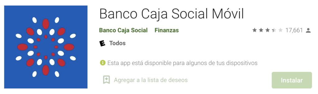 App Banco Caja Social